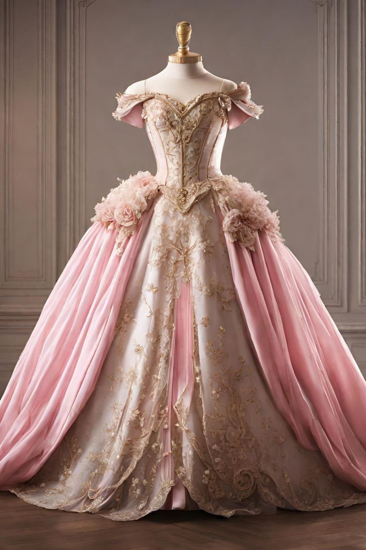 Princess Dress Fairytale Royal, Royalty Theme, Gown Dress Design, Olivia Dunne, Dress Design Ideas, Fairy Gown, Royalty Dress, Coachella Outfits, Fairytale Gown