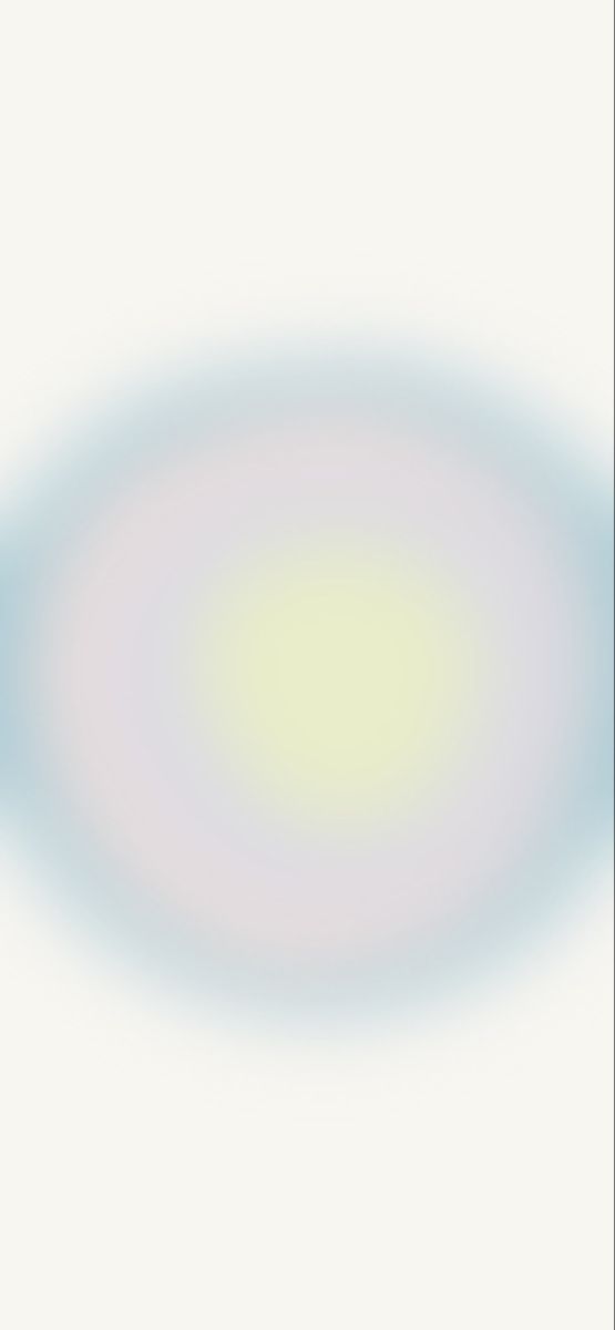 an image of a white circle with blue and yellow circles in the center on a light gray background