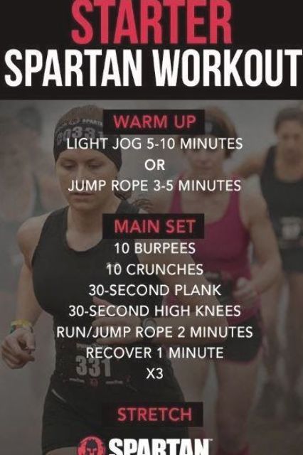 the spartan workout plan for women