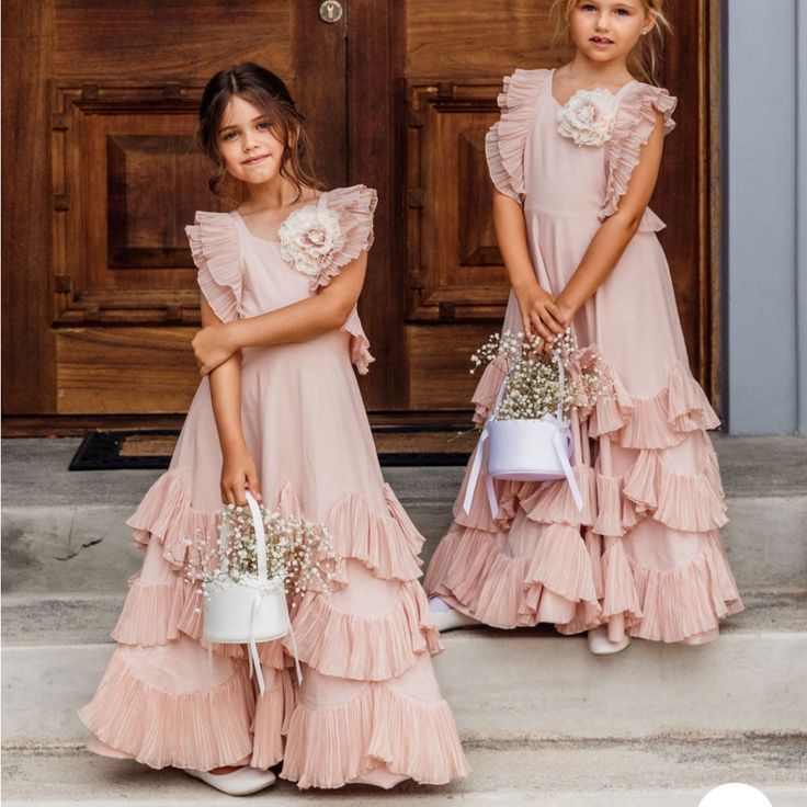 Bnwt Dollcake Dress Dollcake Dress, Flowergirls Dress Pink, Dusty Pink Flower Girl Dress, Dollcake Dresses, Blush Pink Flowergirl Dress, Flower Girl Dress Pink, Childs Pink Dress, Pink Flower Dress Kids, Blush Flower Girl Dresses