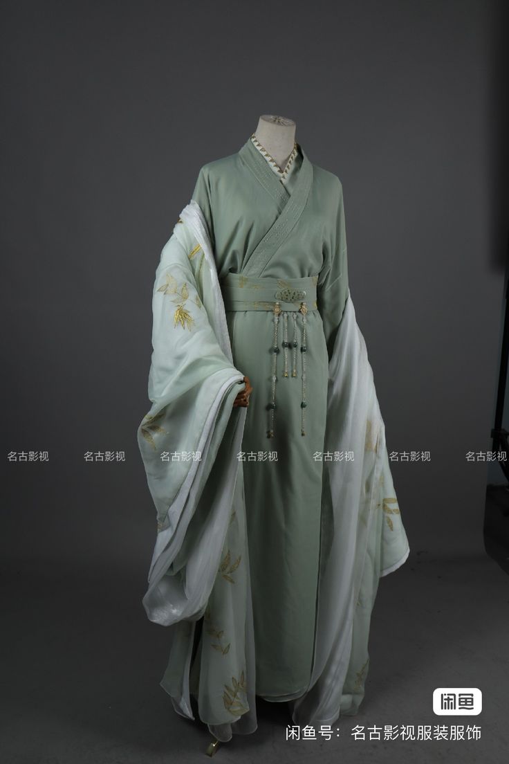 Green Hanfu, Chinese Dressing, Hanfu Boy, Chinese Ancient Clothing, Chinese Kimono, Traditional Asian Dress, Chinese Qipao, Chinese Costume, Chinese Style Dress