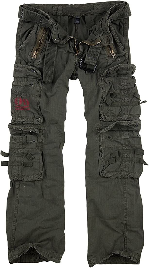 Surplus Men's Royal Traveler Cargo Trousers, Royalblack, 3XL at Amazon Men’s Clothing store Combat Pants, Travel Pants, Manama, Cargo Trousers, Dream Clothes, Retro Outfits, Look Cool, Fitness Inspo, Trekking