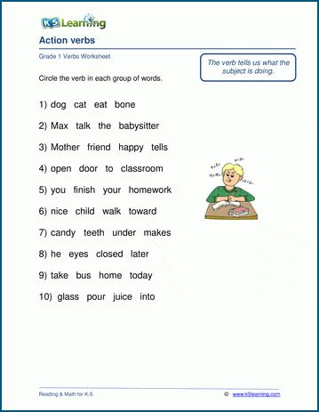 an english worksheet with words and pictures