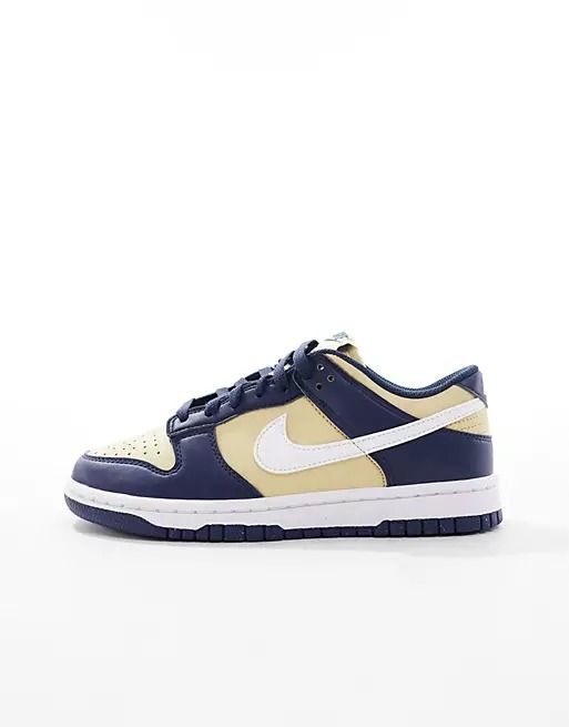 Nike Dunk Low NN sneakers in navy | ASOS Navy Blue Dunks, Navy Blue Nike Dunks, Nike Dunk Midnight Navy, Nike Dunk Low College Navy, Navy Low-top Textile Sneakers, Navy Fashion, Nike Dunk Low, Dunk Low, New Nike