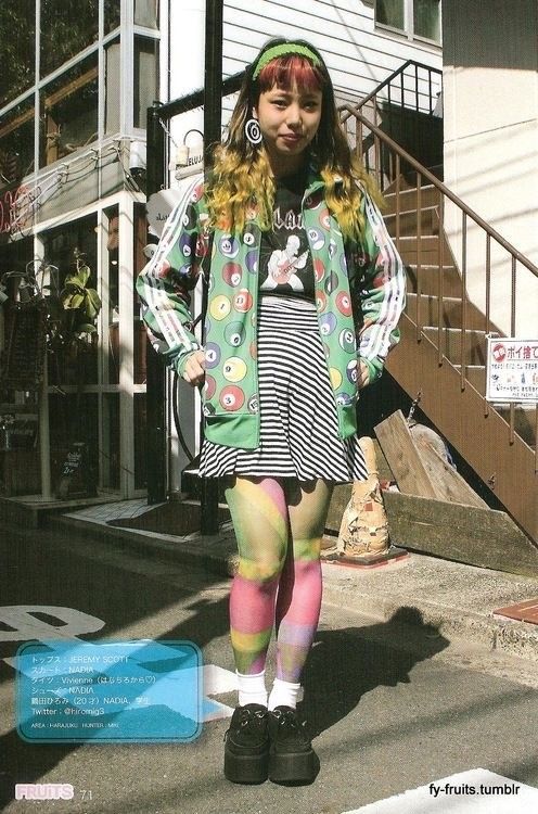 Mode Harajuku, Fruits Magazine, 일본 패션, Funky Outfits, Japanese Street, Japanese Street Fashion, J Fashion, Harajuku Fashion, Gothic Lolita