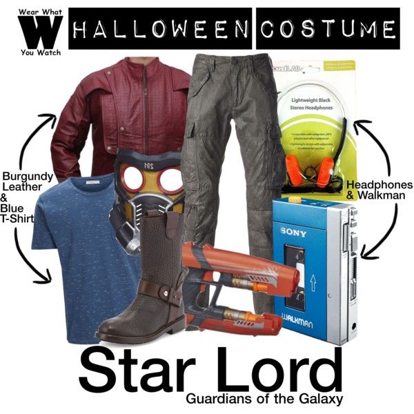 star lord costume and accessories for halloween