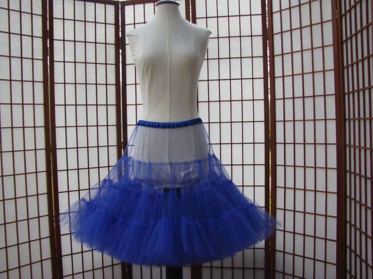 Petticoat Royal Blue Tulle Custom Order | Etsy Blue Fitted Tulle Petticoat, Fitted Blue Tulle Petticoat, Blue Tulle Petticoat For Party, Stretch Tulle Petticoat With Attached Cancan, Blue Fitted Petticoat For Party, Fitted Tulle Petticoat For Spring, Fitted Tulle Petticoat For Costume, Spring Fitted Organza Petticoat, Fitted Spring Organza Petticoat