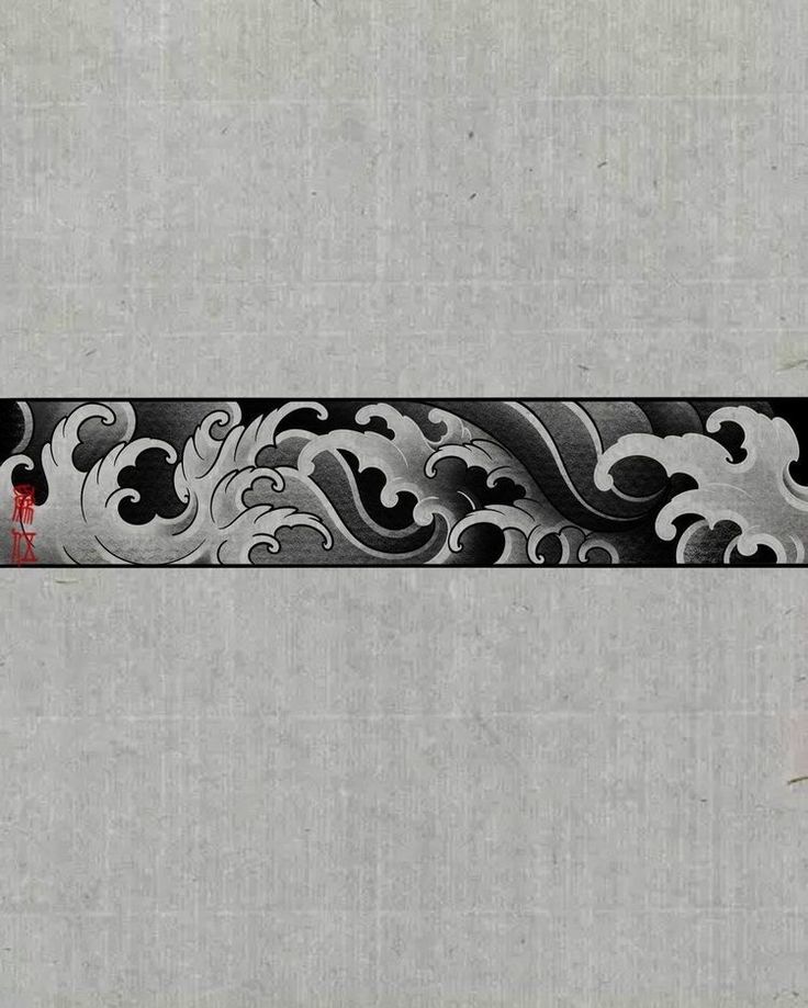 Japanese Bracelet Tattoo, Japanese Arm Band Tattoos For Men, Armband Tattoo Mann, Tato Irezumi, Japanese Forearm Tattoo, Bracelet Tattoo For Man, Tato Maori, Wrist Band Tattoo, Band Tattoos For Men