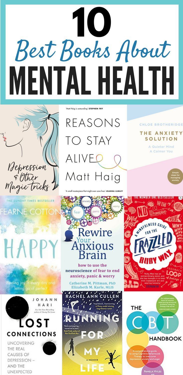 the top ten books about mental health that are available for purchase in stores and online