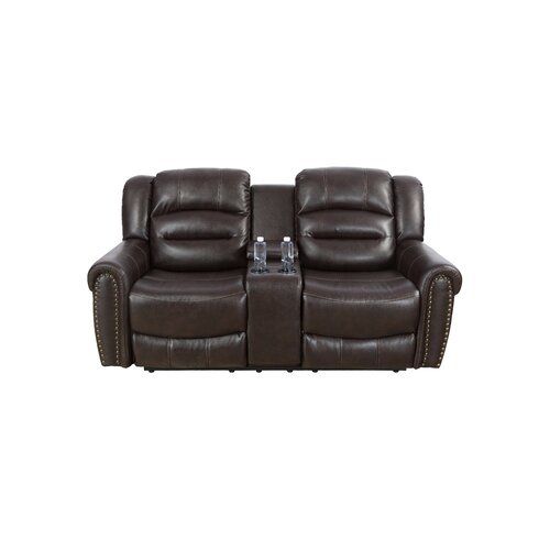 two seat reclining sofa with remote control