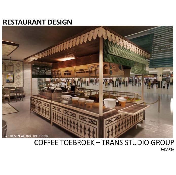 an advertisement for a restaurant called coffee toebroek - trans studio group