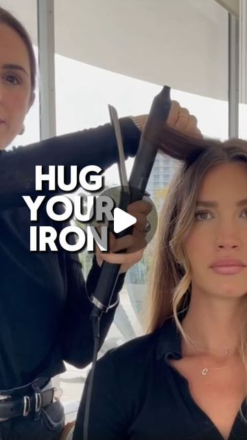 laura mac on Instagram: "hair tip by @lauramac.hair ♥️
hug your hair around the iron to prevent getting the notorious clamp crease mark on your hair. 

#hair #hairtip #hairtutorial #howtocurl #howtowave #ghd #ghdiron #ghdhair #curls #waves #salon #hairsalon #miami #southflorida #blowout #wave #beachwave #ghd #ghdhair" Ghd Hair, World Hair, Hug You, Beach Waves, Hair Hacks, Hair Tutorial, Hair Salon, Hair Hair, Miami