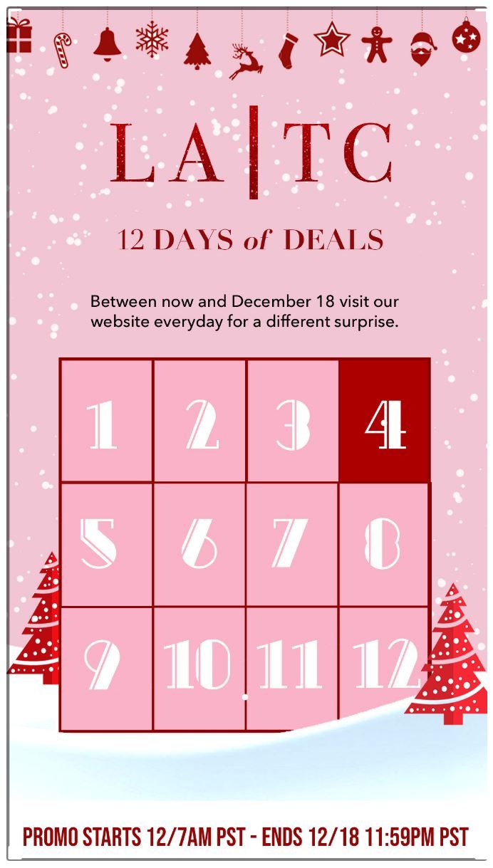 a flyer for a christmas party with numbers and symbols in red, white and pink