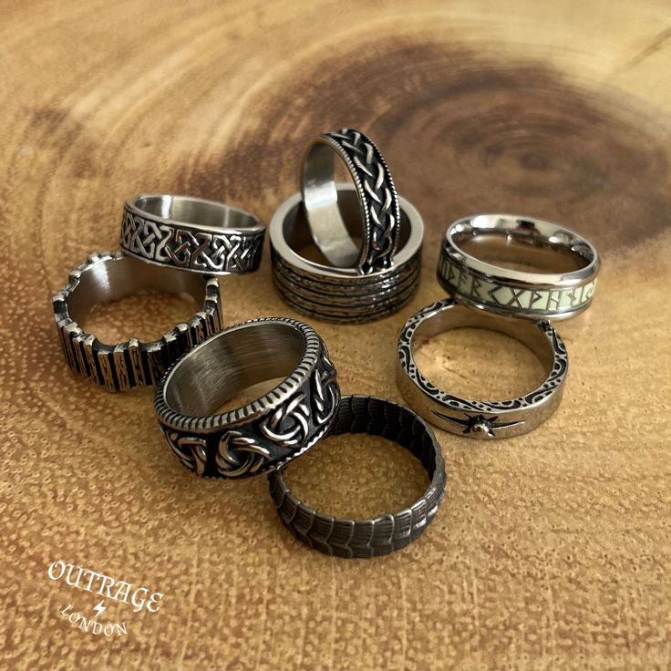 Band Ring | Rope pattern Band Ring | Steel Mens and Womans Rings | Stainless Steel Ring Jewelry | Unisex Ring Mens Womens Jewellery Womans Rings, Masculine Rings, Rope Pattern, Mens Silver Jewelry, Womens Jewellery, Mens Stainless Steel Rings, Edgy Jewelry, Small Necklace, Ring Mens