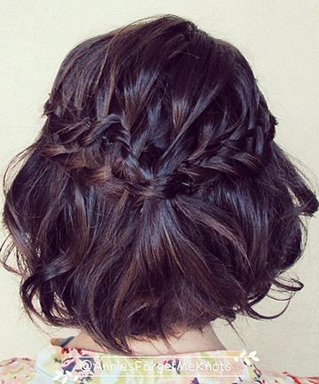 11 Gorgeous Braids for Short Hair Bohemian Wedding Hair, Short Braids, Chic Hairstyles, Penteado Cabelo Curto, Easy Braids, Trending Hairstyles, Braids For Short Hair, Short Hairstyles For Women, Braid Styles