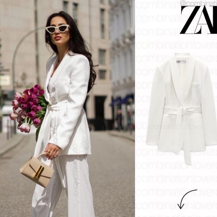 New+Tag Elegant Lapel Collar Blazer For Spring, Elegant Spring Blazer With Lapel Collar, Chic Spring Blazer With Lapel Collar, Spring Chic Blazer With Lapel Collar, Chic Long Sleeve Blazer For Spring, Elegant Summer Wedding Outerwear, White Lapel Collar Summer Outerwear, White Lapel Collar Outerwear For Summer, White Summer Outerwear With Lapel Collar