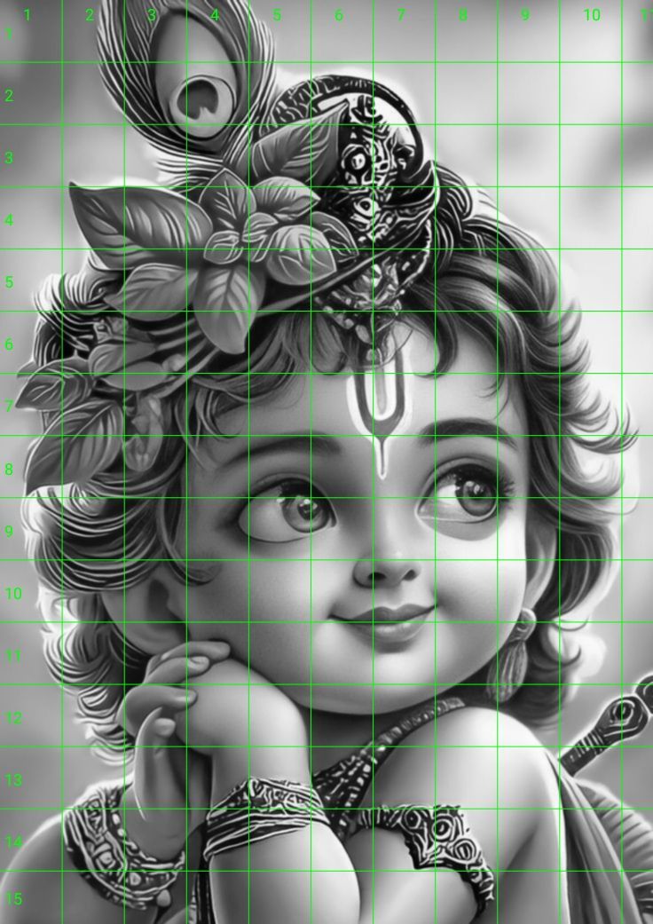 Cute Baby Krishna Drawing, Cute Krishna Sketch, Krishna Images Drawing, Bal Krishna Drawing, Cute Krishna Painting, Little Krishna Sketch, Radhe Krishna Drawing, Cute Little Krishna Drawing, Cute Krishna Drawing