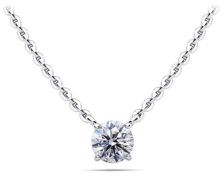 Experience everyday elegance with our Solitaire Necklace. Choose from various carat weights and 18K white or yellow gold, or platinum settings. Each necklace features a certified lab-grown diamond of minimum F VS quality and ideal cut, embodying timeless beauty and ethical luxury. Diamond is IGI certified. Set on a thin 18” chain. For other sizes or customizations, please contact us. Solitaire Necklace, Everyday Elegance, Diamond Solitaire Necklace, Solitaire Necklaces, Classic Engagement Rings, Band Jewelry, Engagement Rings For Men, Halo Engagement Rings, Solitaire Pendant