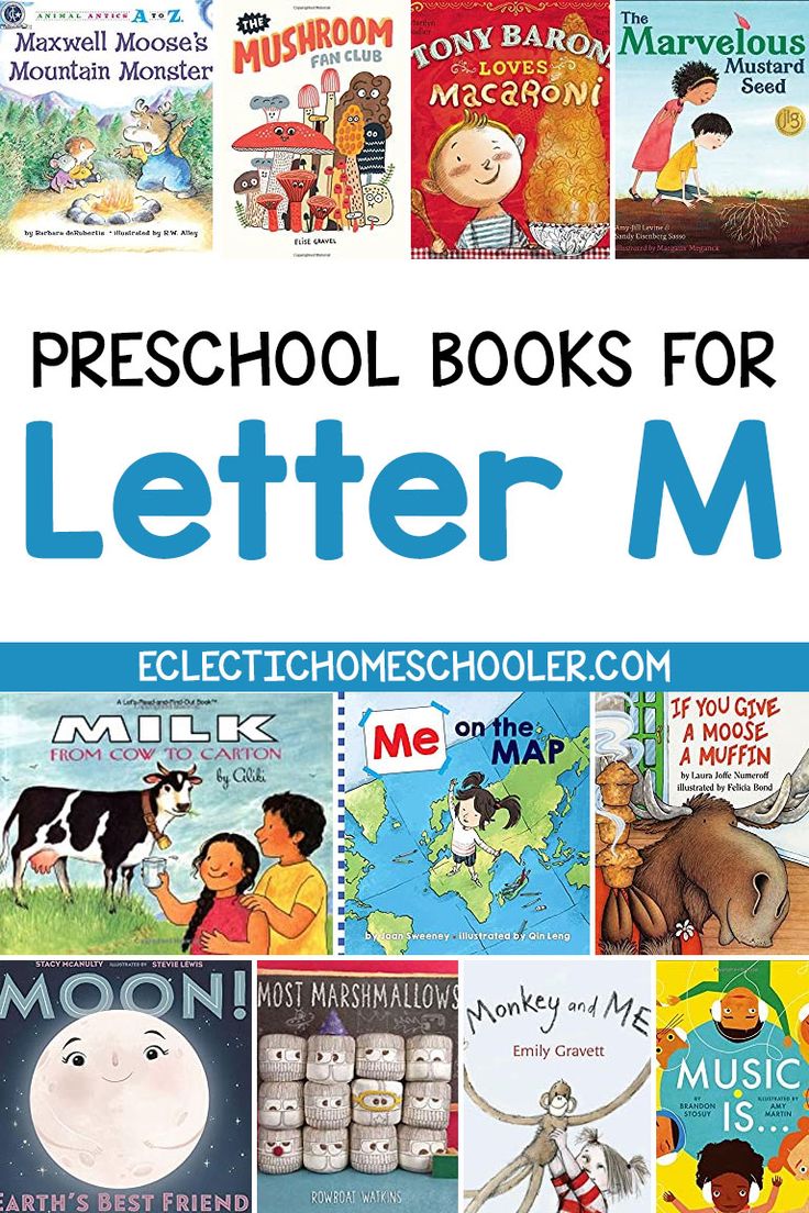 there are many books for kids to read in the letter m book series, and they're all different