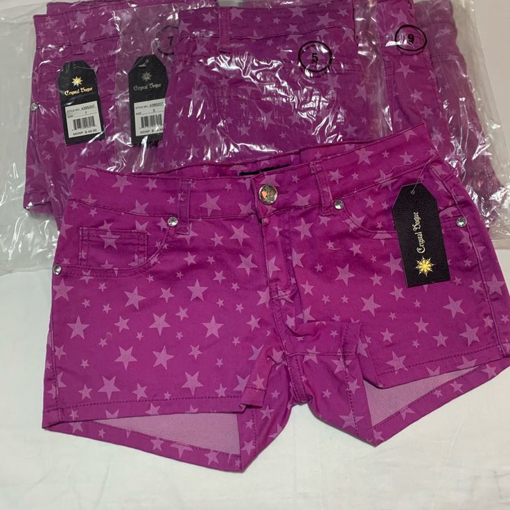 Brand New Shorts, Sizes 5,7,9,13 Pink Y2k Style Short Bottoms, Y2k Bottoms With Built-in Shorts For Summer, Retro Pink Shorts, Pink Bottoms With Built-in Shorts, Shorts For Ladies, Fun Pink Shorts With Built-in Shorts, Bible Garden, Thrift Manifest, Pink Y2k