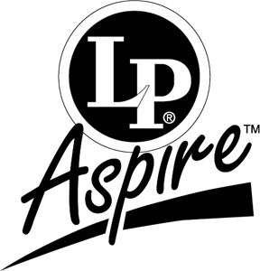 the logo for aspire is shown in black and white