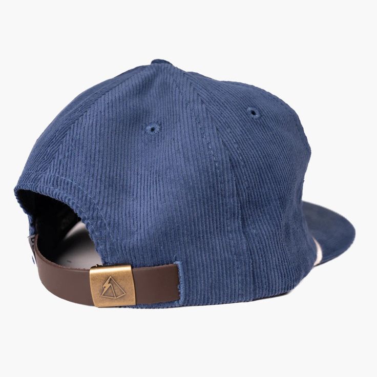 The Pacific blue of the new Her Beauty 5-panel corduroy cap is as calming as a day by the ocean. The Her Beauty unstructured, high-crown, 5-Panel was inspired by the work of pioneering female photographer Anne Brigman during her time exploring the Eastern Sierra. Specifications 14-Wale 100% Cotton Corduroy. 5-panel, unstructured high-crown. Proudly made in Los Angeles. Leather strap adjustment. Woven patch. Adjustable Six-panel Corduroy Hat, Adjustable Corduroy Six-panel Hat, Adjustable Blue Corduroy Hat, Modern Feminism, Corduroy Cap, By The Ocean, Female Photographers, Pacific Blue, The Pacific