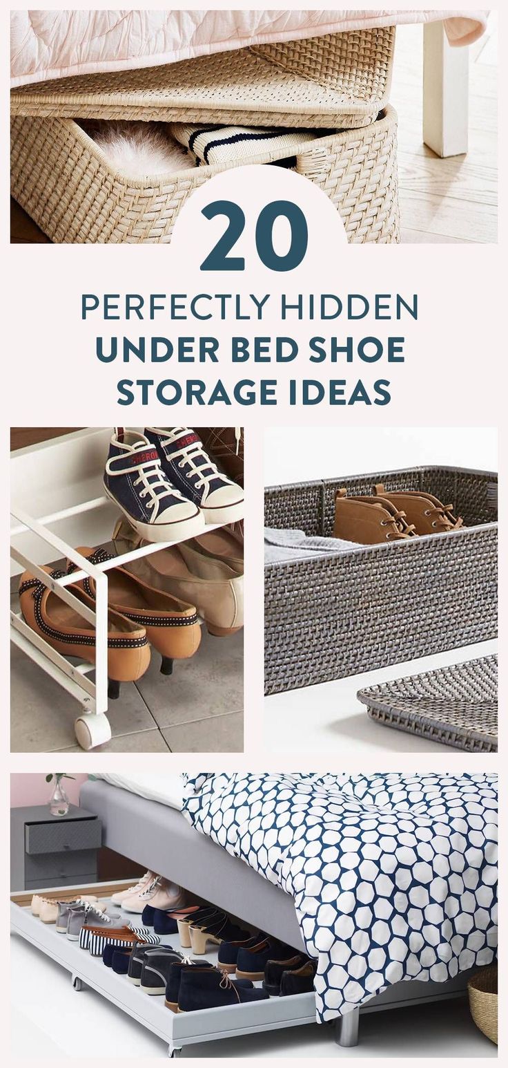 the ultimate guide to organizing under bed shoe storage