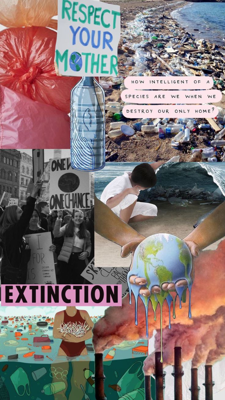 Globalization Collage Ideas, Collage Competition Ideas, Collage About Globalization, Sustainability Zine, Globalization Collage, Underconsumption Core Aesthetic, Sustainable Moodboard, Pollution Collage, Environmental Collage