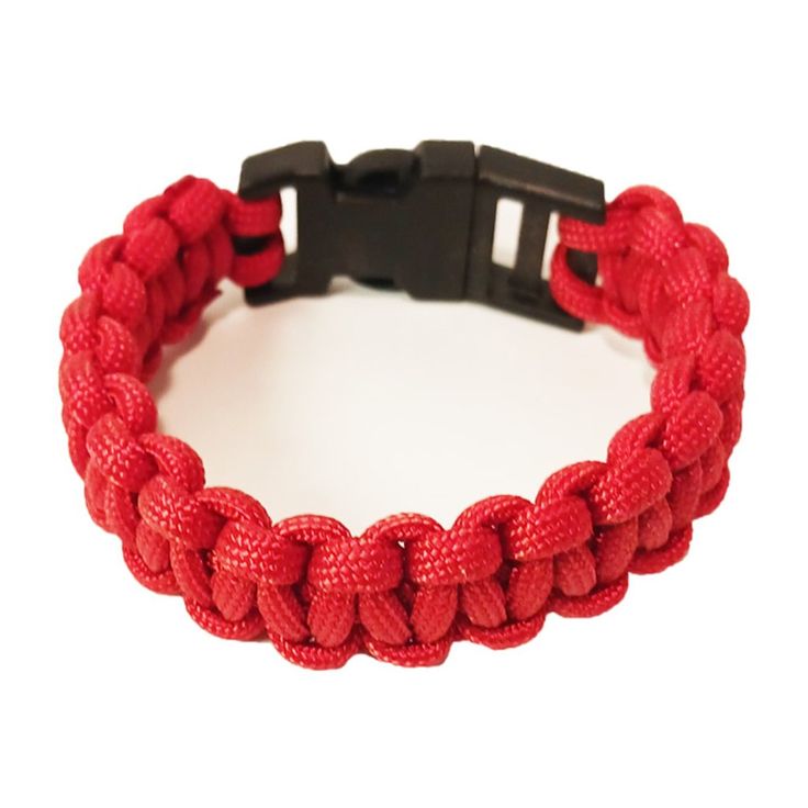 Paracord Bracelet, Military Grade Nylon-Woven, Abrasion And Mildew Resistant, Ships From The Usa! This Red Paracord Bracelet Is Featured In Size Medium. 50 Uses And Functions Including: Secure Camouflage Nets To Trees And Vehicles. Sew With The Thread To Repair Your Gear. Used In An Emergency For Sutures To Close A Wound. As Fishing Cord In The Wild! Build A Makeshift Shelter With The 550lb. Test Cording. Reach And Haul Heavy Loads By Attaching To A Security Strap. Make A Splint Or Sling For Sta Adjustable Red Nylon Cord Braided Bracelet, Adjustable Red Braided Nylon Cord Bracelet, Adjustable Red Braided Nylon Bracelet, Red Adjustable Nylon Cord Bracelets, Red Adjustable Cord Bracelets, Red Braided Nylon Bracelets With Adjustable Cord, Red Braided Bracelets With Adjustable Nylon Cord, Red Braided Bracelet With Adjustable Nylon Cord, Casual Red Braided Bracelets