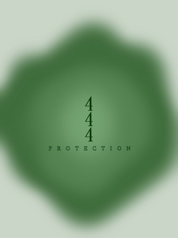 an abstract green background with the number 4 in it's center and bottom corner