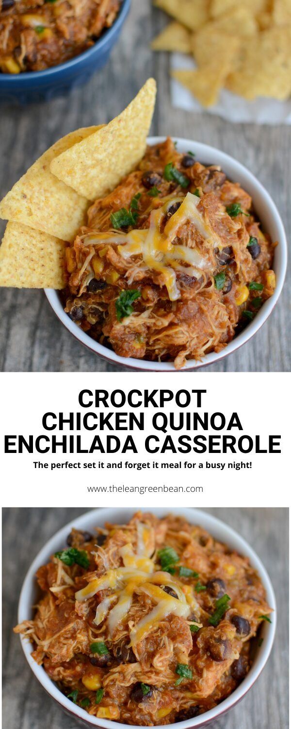 two bowls filled with chicken and tortilla casserole