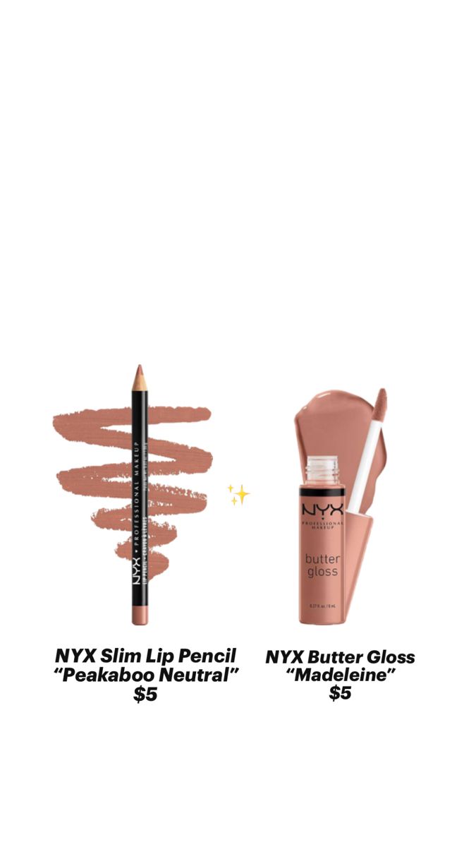 Nyx Nude Truffle Lip Liner Combo Color, Lip Liner Nyx Pencil, Nyx Peekaboo Neutral Lip Liner, Nyx Lip Liner And Butter Gloss Combo, Peekaboo Neutral Lip Liner, Nyx Nude Lip Combo, Pink Nude Lip Combo, Best Nude Lip Combo, Lip Combos Drugstore