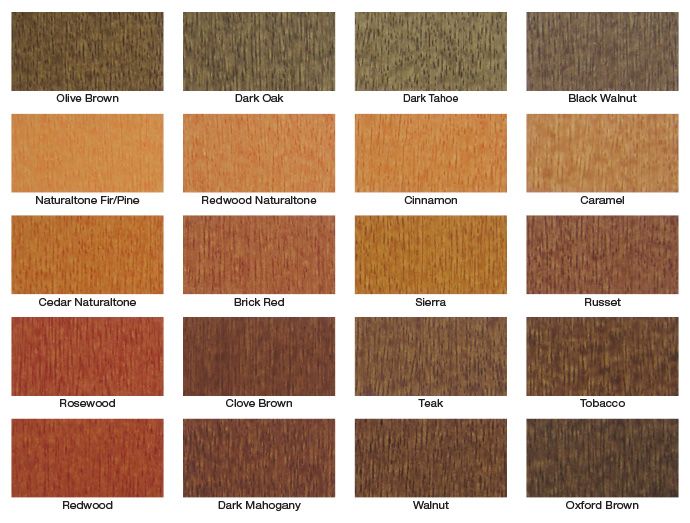 the different shades of wood for furniture