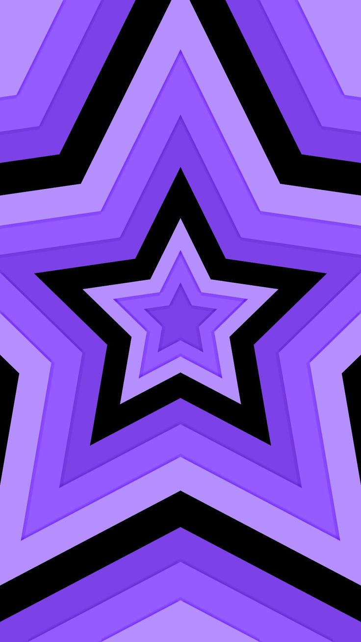 an abstract purple and black star pattern