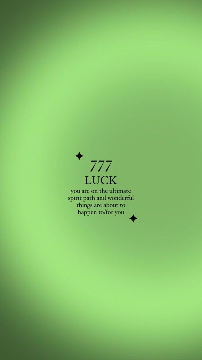 a green circular background with the words lucky luck