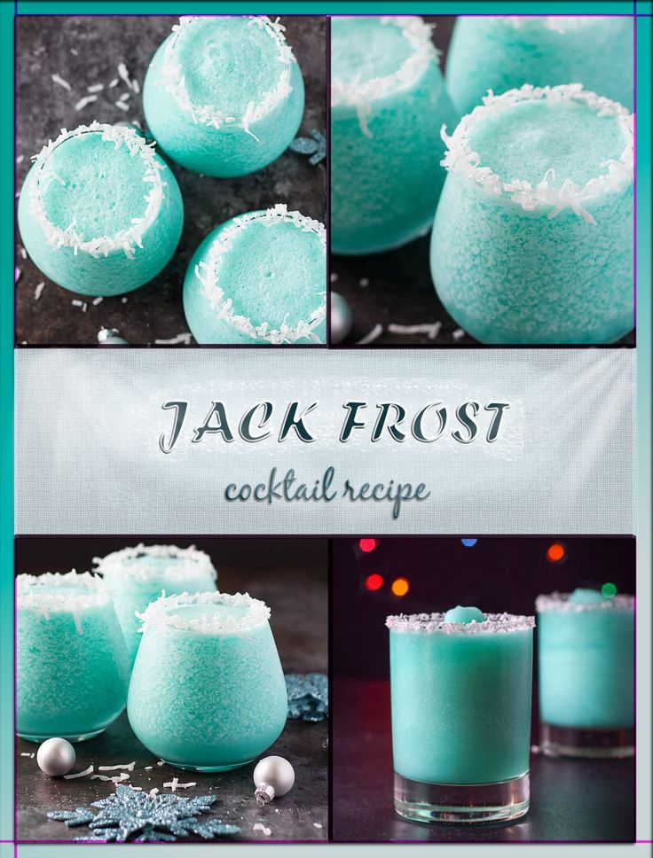 an image of jack frost cocktail recipe