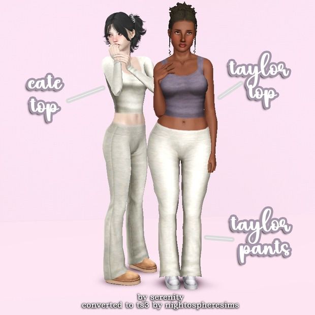 two women standing next to each other in front of a pink background with the words taylorpop on it