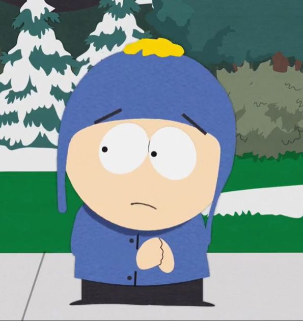 south park's finn from south park is shown in the animated version of south park