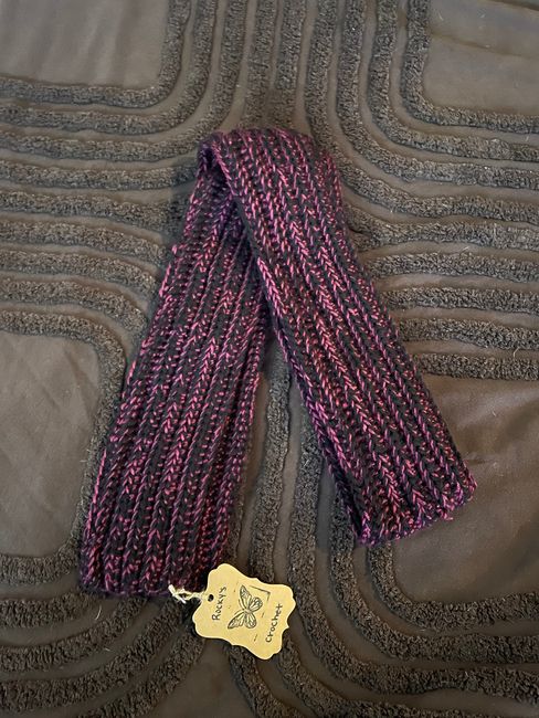 Ready to make this Crochet pattern? Get this pattern now - Double-stranded crochet scarf by no-name #Crochet #Pattern | Learn now with Ribblr - a beginner friendly platform! Thousands of free patterns and unique quick and easy projects. Scarf Crochet Pattern, Unique Crochet, Crochet Scarves, Easy Projects, Crochet Scarf, Crochet Projects, Free Pattern, Crochet Patterns, Crochet