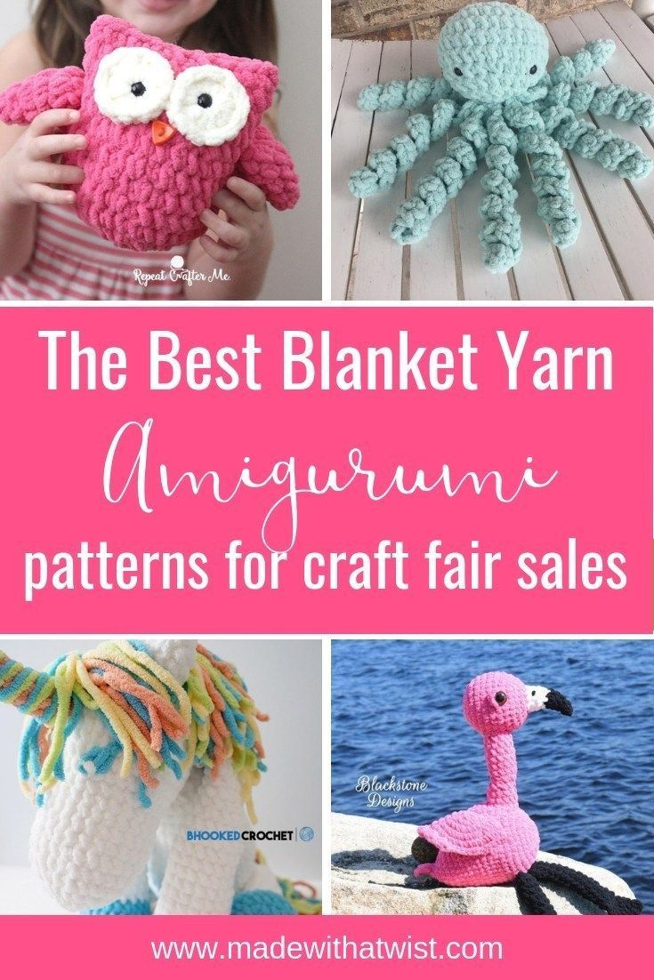 the best blanket yarn amigurm patterns for craft fair sales