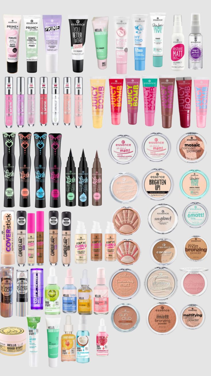 essence part 1 #essence Best Essence Products, Makeup Collage, Essence Makeup, Teen Trends, Sephora Skin Care, Body Hygiene, Makeup Help, Essence Cosmetics, Skin Care Items