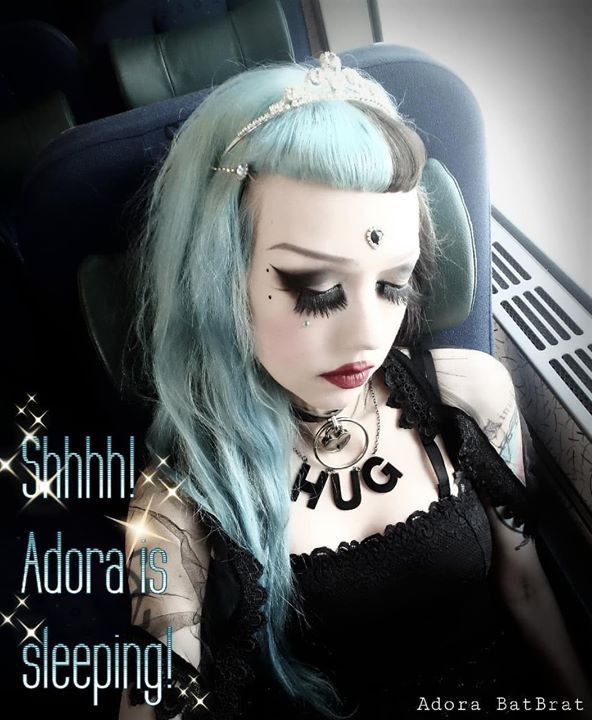 Adora Batbrat, Gothic Beauty, Pastel Goth, These Girls, Girl Hairstyles, Halloween Face Makeup, Fashion Inspo, Makeup, Hair