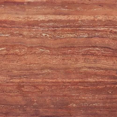 a close up view of some brown marble