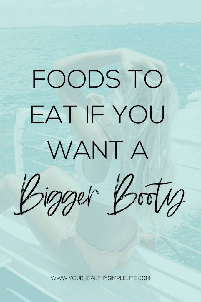 a woman sitting on a boat with the words foods to eat if you want a bigger boot