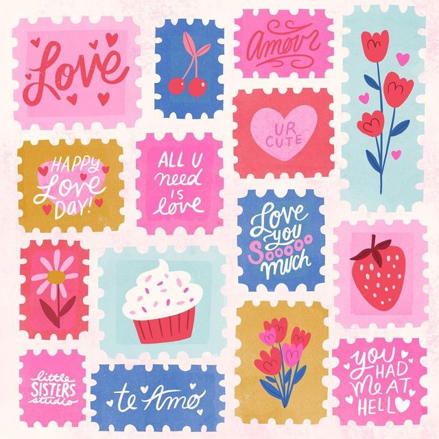 an image of valentine's day greeting cards