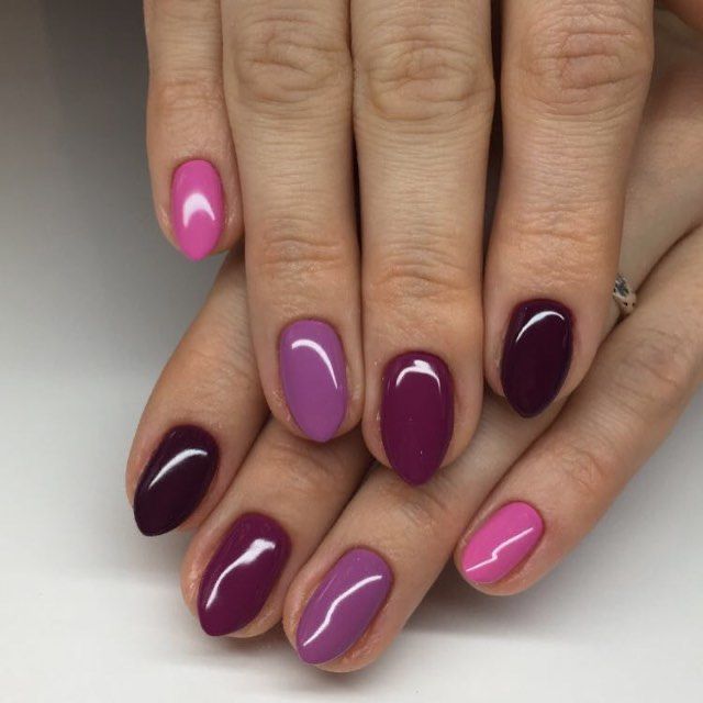 Summer Nails Art Designs, Beautiful Nail Art Designs, Summer Nails Art, Violet Nails, Wine Nails, Pink Cherry, Pink Nail, Fabulous Nails, Fancy Nails