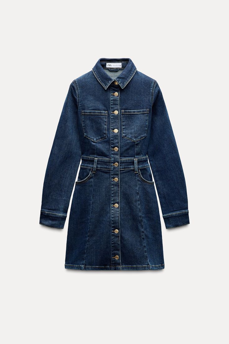 Z1975 DENIM MINI DRESS