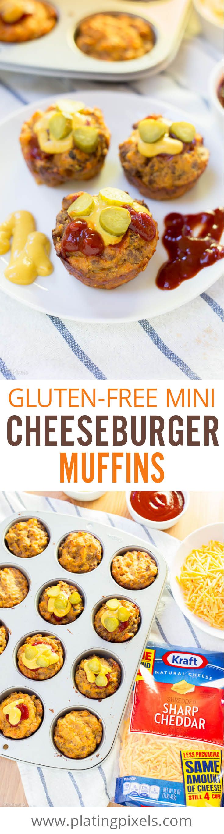 gluten - free mini cheeseburger muffins are the perfect appetizer for any family