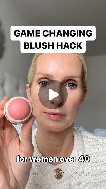 Applying Blush For Older Women, How To Apply Powder Blush, Makeup For Light Pink Dress, Bright Pink Blush, Blush Placement Oval Face, Applying Blush, Best Cream Blush, How To Apply Liquid Blush, Blush On Tutorial