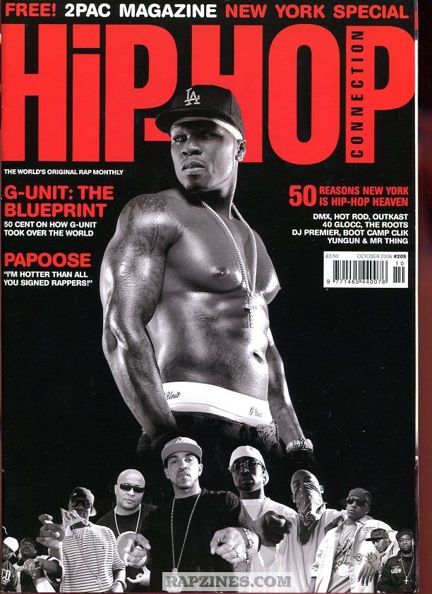 the front cover of hip hop magazine